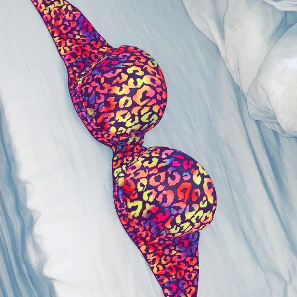 Pink Push Up Bra